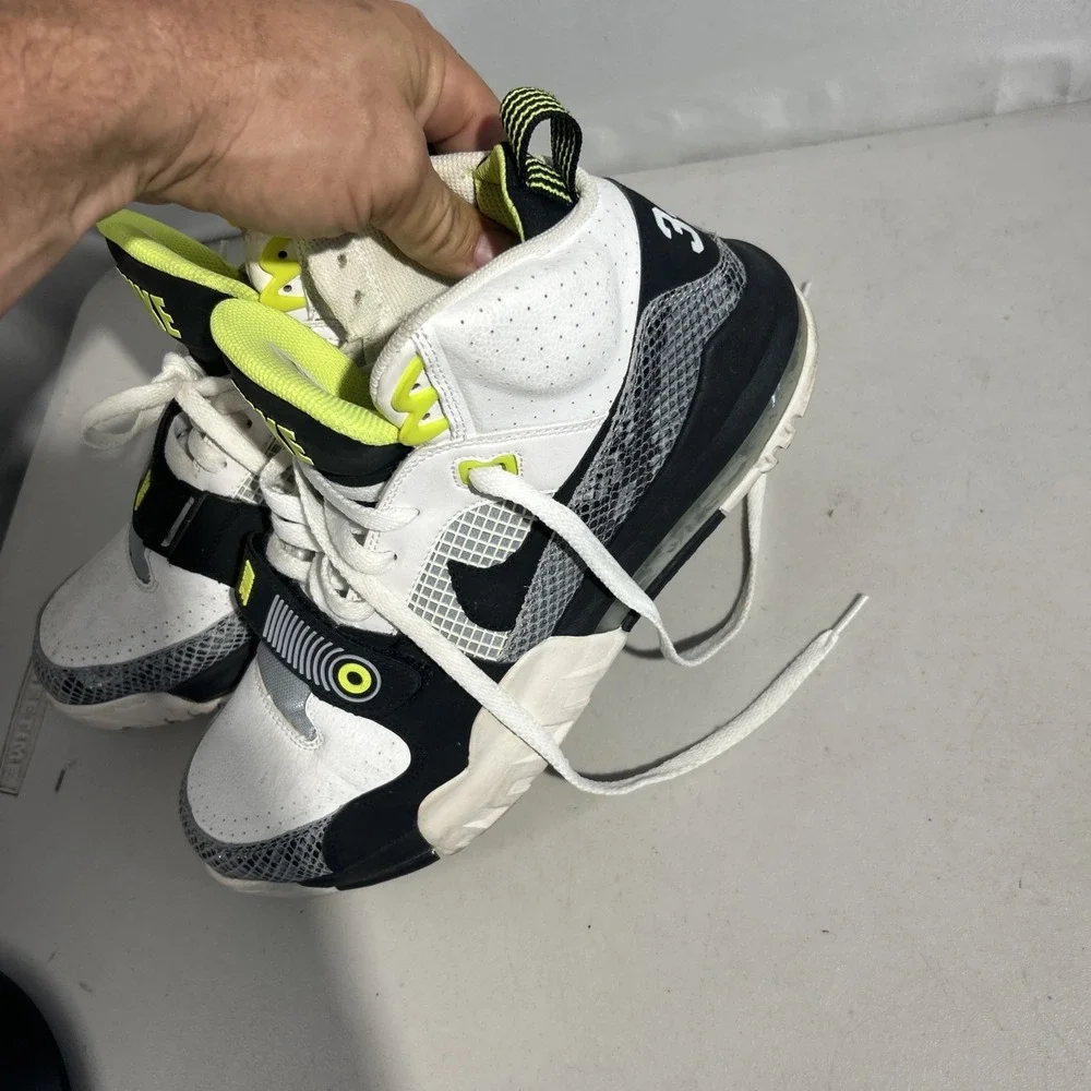 Nike Air Max Bo Jackson White/Volt/Grey/Blk (654478-100) Men's Size 12 RARE